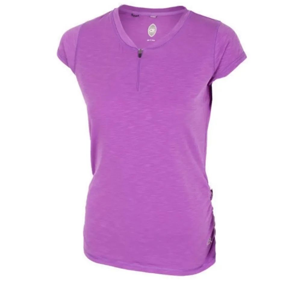 Club Ride Women's Deer Abby Purple Short Sleeve Techical Riding Jersey